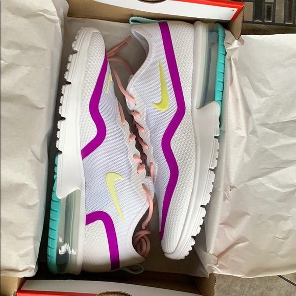 WMNS NIKE AIR MAX SEQUENT 4.5 white/luminous green - Picture 4 of 16